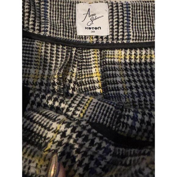 FLASH SALE! Koton Luxury Pants with Side Stripe Detail Wool sz 10 - Picture 4 of 8